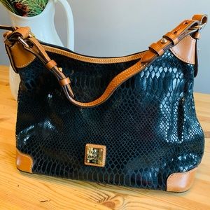 Dooney & Bourke black satchel